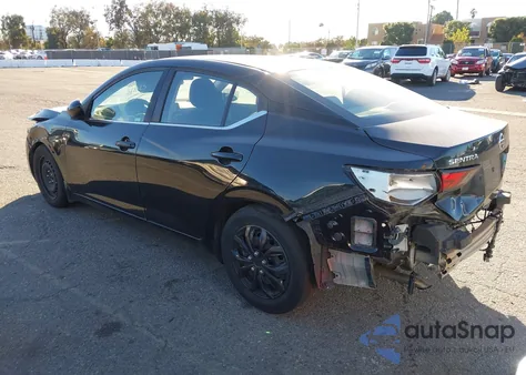 2020 Nissan Sentra S Xtronic Cvt из США, поврежденный, VIN 3N1AB8BV8LY213927